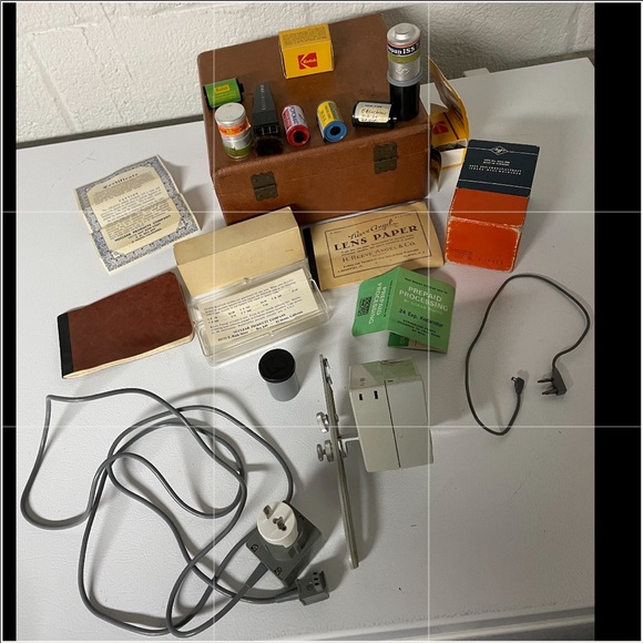 Braun F 21 Electric Camera Flash and Agfa Ambiflex Color Telinear f4 135mm - Picture 5 of 13